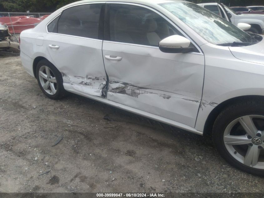 2012 Volkswagen Passat 2.5L Se VIN: 1VWBP7A31CC048306 Lot: 39599847