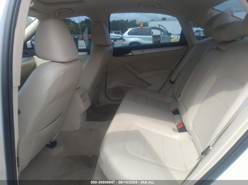 2012 Volkswagen Passat 2.5L Se VIN: 1VWBP7A31CC048306 Lot: 39599847