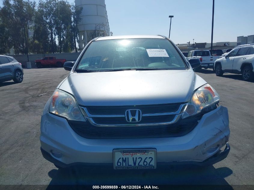 2010 Honda Cr-V Lx VIN: 5J6RE3H31AL024469 Lot: 39599859