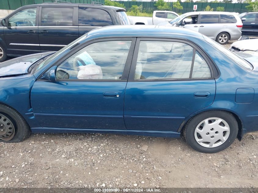 1998 Toyota Corolla Le VIN: 2T1BR18E5WC058267 Lot: 39599860