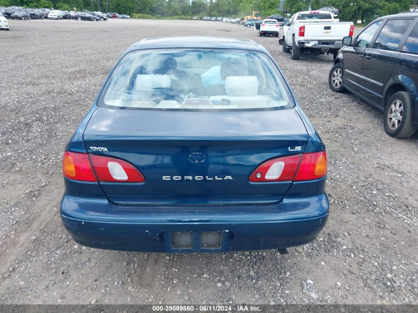 1998 Toyota Corolla Le VIN: 2T1BR18E5WC058267 Lot: 39599860