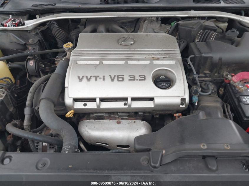 2004 Lexus Es 330 VIN: JTHBA30G045046794 Lot: 39599875