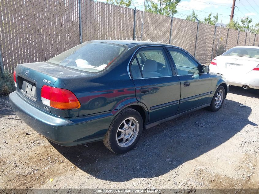 1997 Honda Civic Lx VIN: JHMEJ6578VS021863 Lot: 39599876