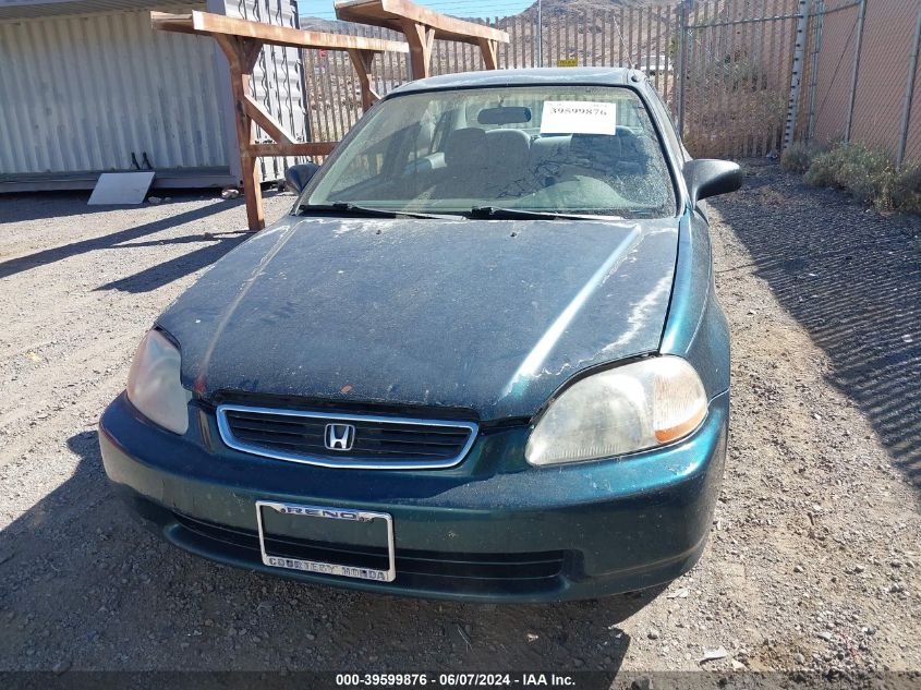 1997 Honda Civic Lx VIN: JHMEJ6578VS021863 Lot: 39599876