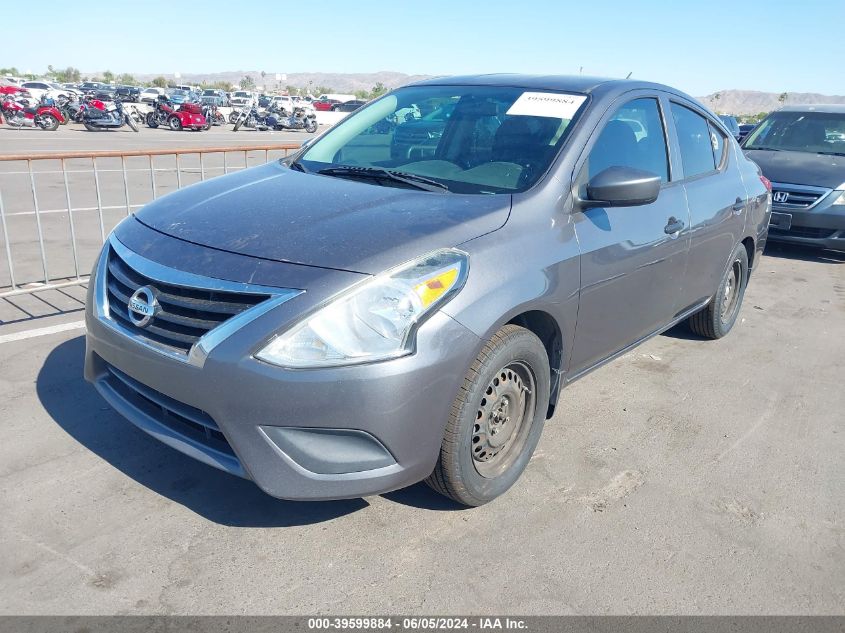 2016 Nissan Versa 1.6 S VIN: 3N1CN7AP5GL835238 Lot: 39599884