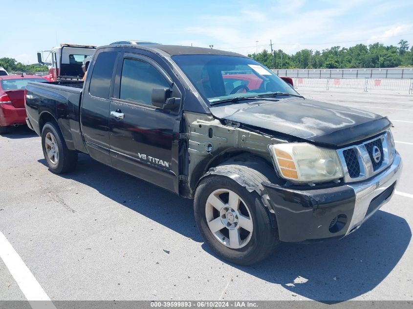 2007 Nissan Titan Se VIN: 1N6BA06A67N242839 Lot: 39599893