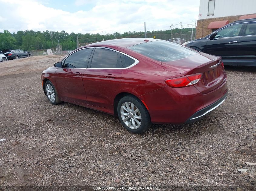 2015 Chrysler 200 C VIN: 1C3CCCCB8FN693726 Lot: 39599906