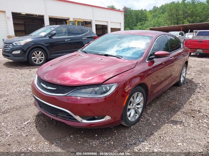 2015 Chrysler 200 C VIN: 1C3CCCCB8FN693726 Lot: 39599906