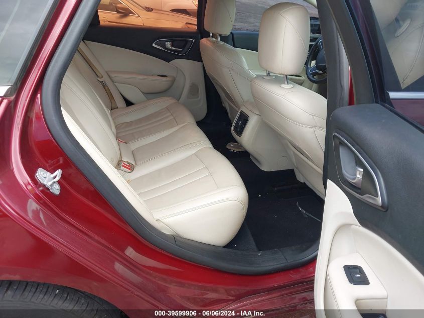 2015 Chrysler 200 C VIN: 1C3CCCCB8FN693726 Lot: 39599906