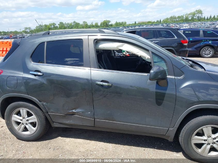 2019 Chevrolet Trax Lt VIN: 3GNCJPSB4KL224726 Lot: 39599910