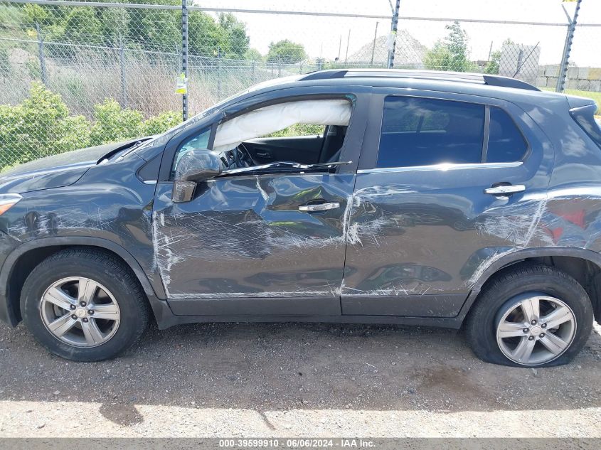 2019 Chevrolet Trax Lt VIN: 3GNCJPSB4KL224726 Lot: 39599910