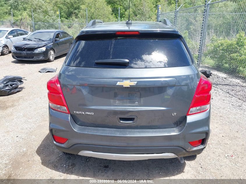 2019 Chevrolet Trax Lt VIN: 3GNCJPSB4KL224726 Lot: 39599910