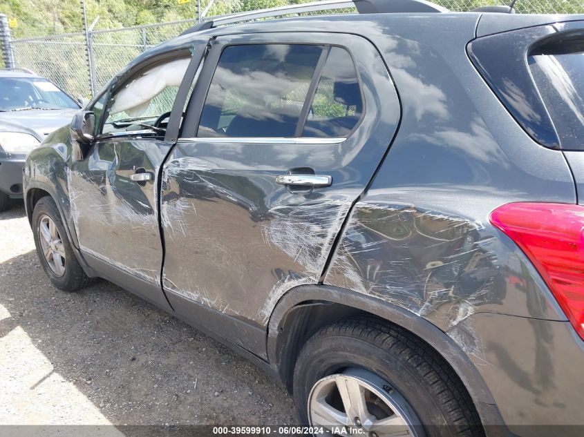 2019 Chevrolet Trax Lt VIN: 3GNCJPSB4KL224726 Lot: 39599910