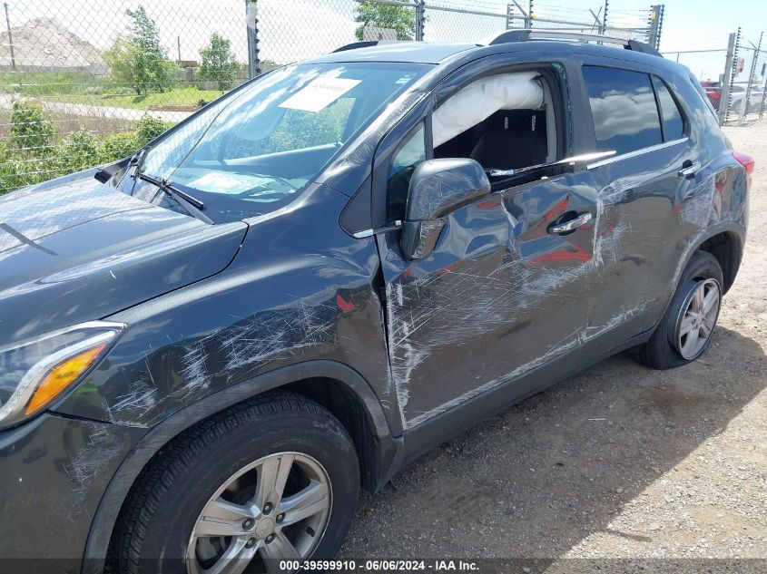 2019 Chevrolet Trax Lt VIN: 3GNCJPSB4KL224726 Lot: 39599910