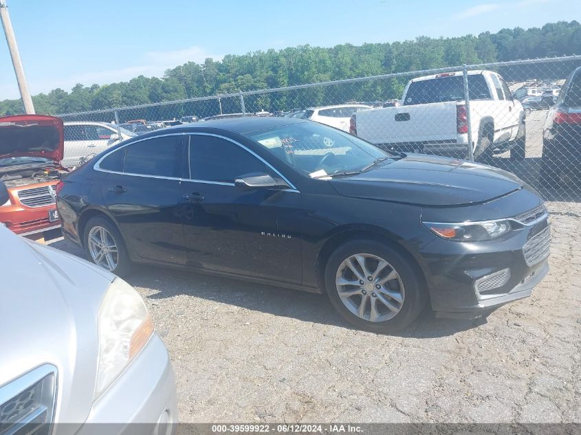 2018 Chevrolet Malibu Lt VIN: 1G1ZD5ST9JF126882 Lot: 39599922