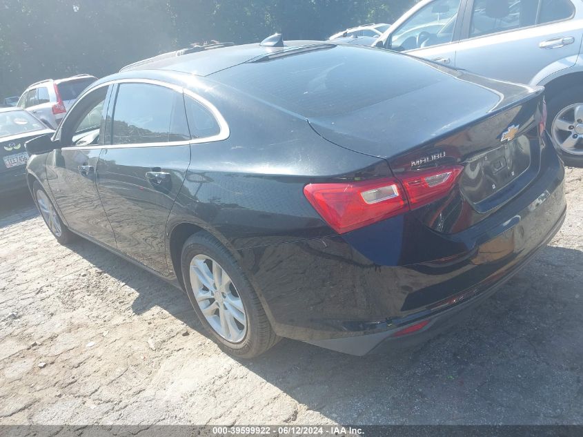 2018 Chevrolet Malibu Lt VIN: 1G1ZD5ST9JF126882 Lot: 39599922