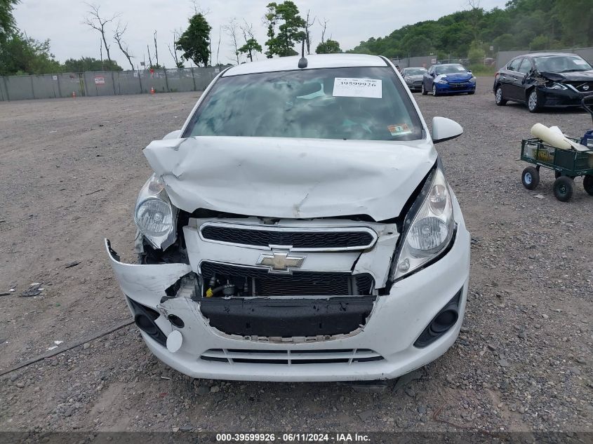 2014 Chevrolet Spark 1Lt Auto VIN: KL8CD6S91EC591969 Lot: 39599926