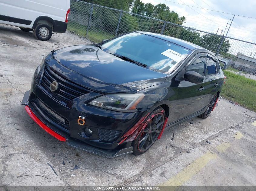 2013 Nissan Sentra Sr VIN: 3N1AB7AP8DL721956 Lot: 39599927