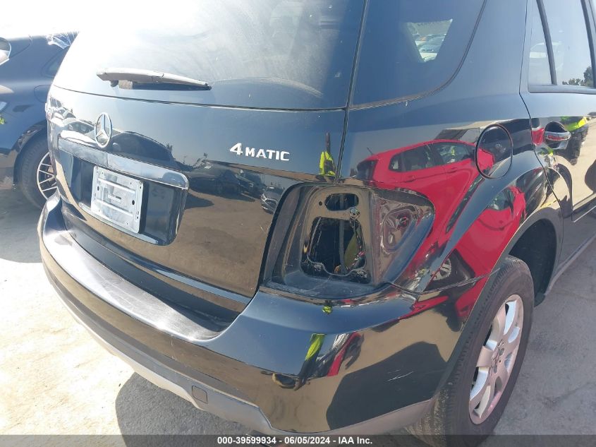 2006 Mercedes-Benz Ml 350 4Matic VIN: 4JGBB86E16A116021 Lot: 39599934