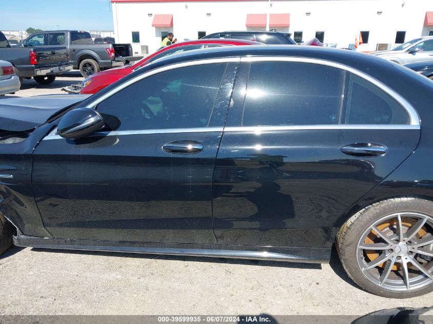 2017 Mercedes-Benz Amg C 63 VIN: 55SWF8GB1HU209239 Lot: 39599935