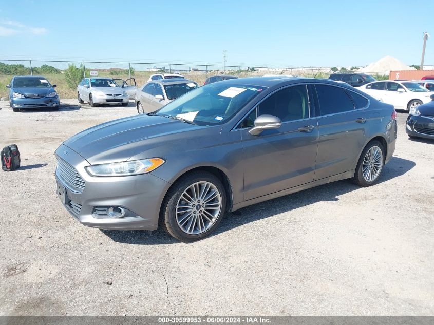 2014 Ford Fusion Se VIN: 3FA6P0HD2ER102863 Lot: 39599953