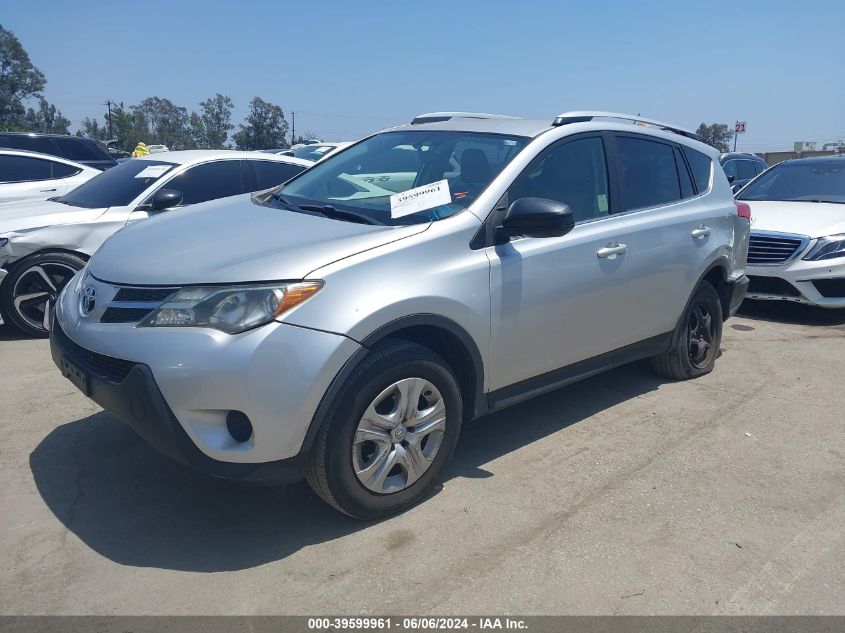 2013 Toyota Rav4 Le VIN: JTMZFREV8D5014994 Lot: 39599961