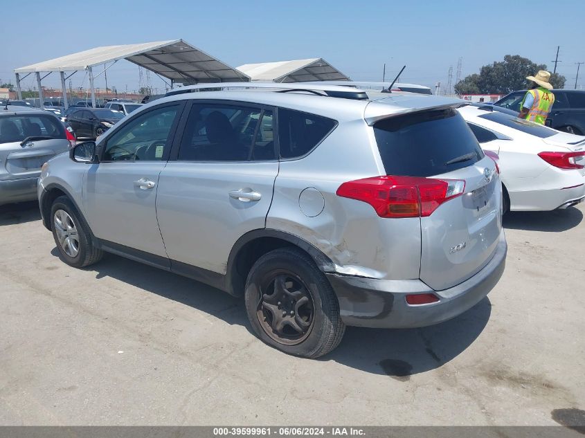 2013 Toyota Rav4 Le VIN: JTMZFREV8D5014994 Lot: 39599961