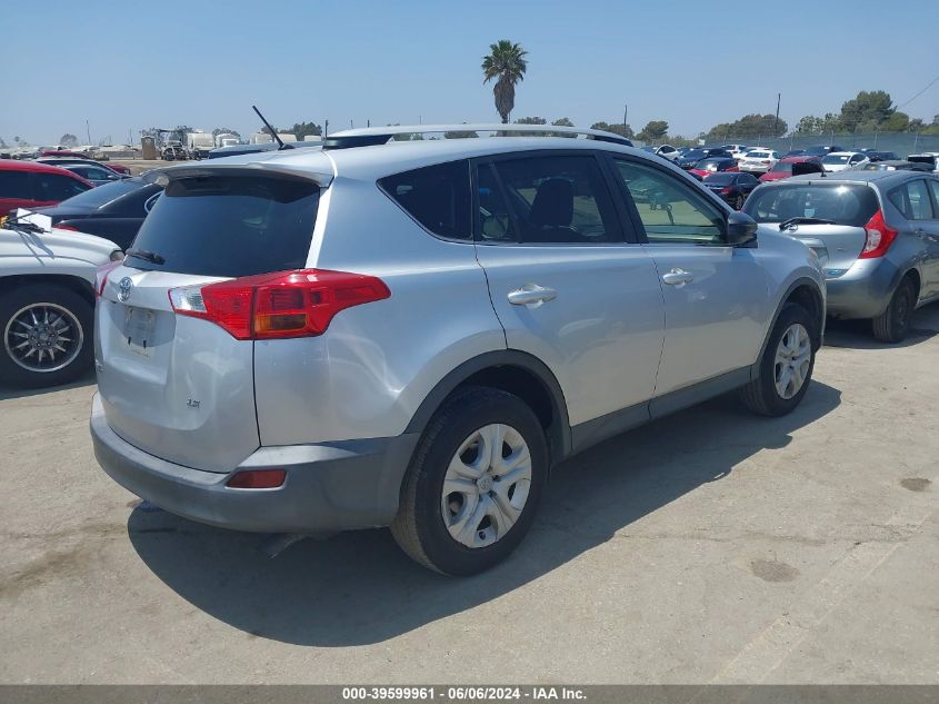 2013 Toyota Rav4 Le VIN: JTMZFREV8D5014994 Lot: 39599961