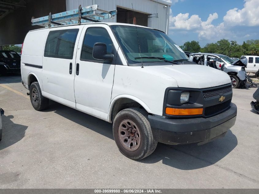 2013 Chevrolet Express 1500 Work Van VIN: 1GCSGAFX3D1154572 Lot: 39599980