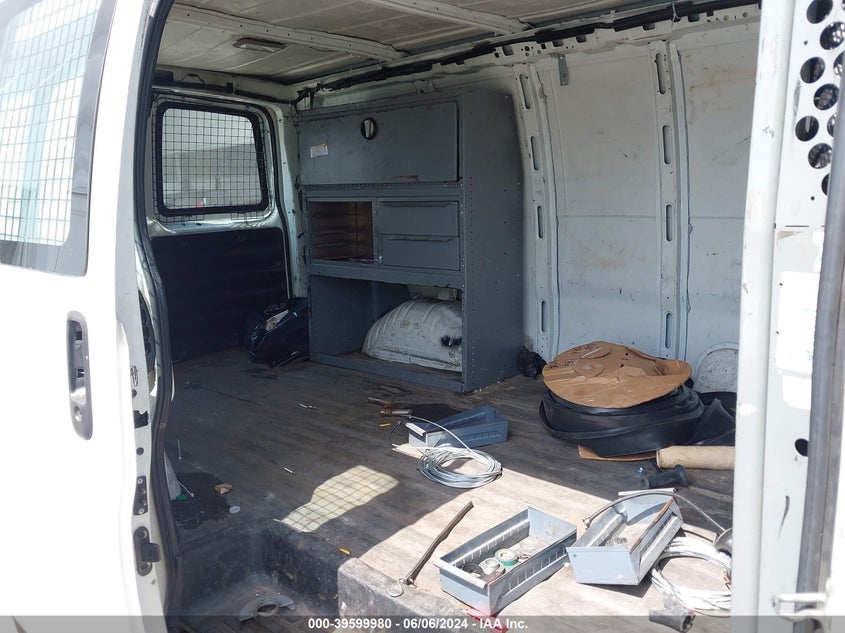 2013 Chevrolet Express 1500 Work Van VIN: 1GCSGAFX3D1154572 Lot: 39599980