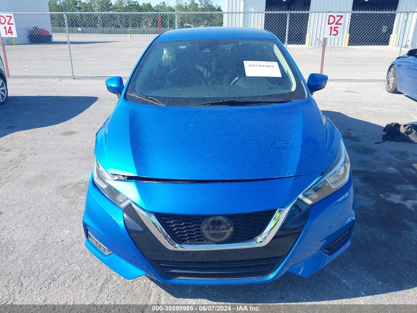 2020 Nissan Versa Sv Xtronic Cvt VIN: 3N1CN8EV7LL845794 Lot: 39599985