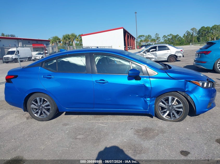 2020 Nissan Versa Sv Xtronic Cvt VIN: 3N1CN8EV7LL845794 Lot: 39599985
