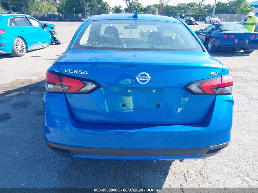 2020 Nissan Versa Sv Xtronic Cvt VIN: 3N1CN8EV7LL845794 Lot: 39599985