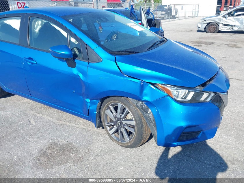 2020 Nissan Versa Sv Xtronic Cvt VIN: 3N1CN8EV7LL845794 Lot: 39599985