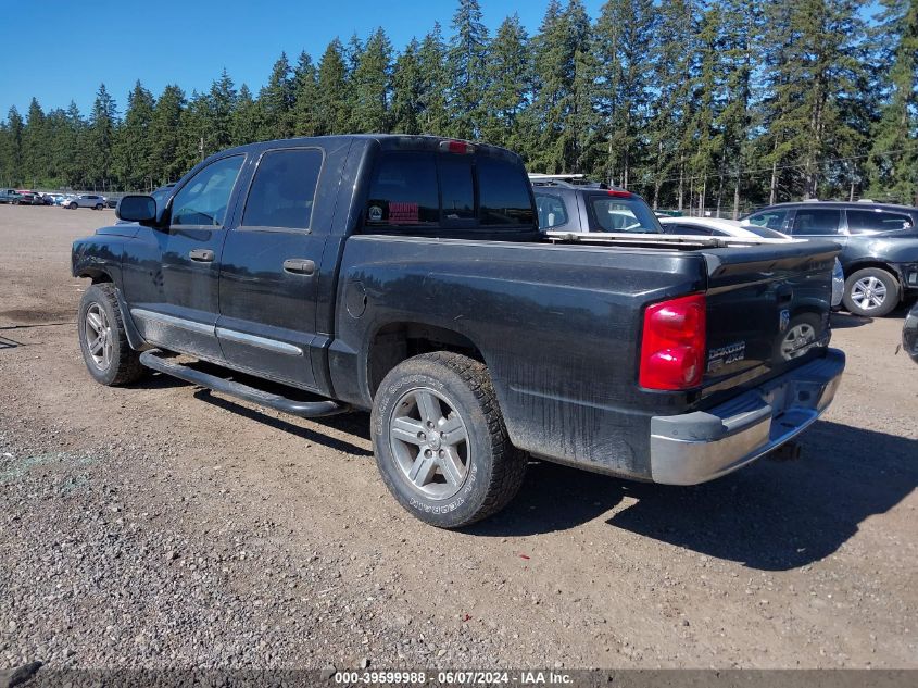 2008 Dodge Dakota Laramie VIN: 1D7HW58N28S517689 Lot: 39599988