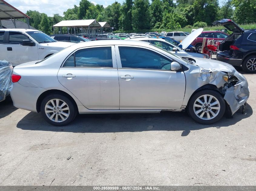 2010 Toyota Corolla Le VIN: 2T1BU4EE1AC310853 Lot: 39599989
