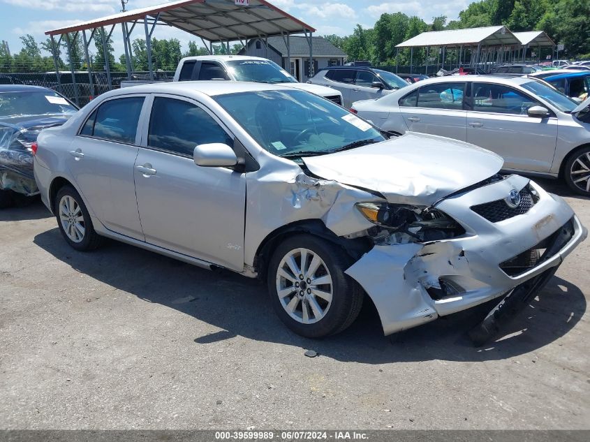 2010 Toyota Corolla Le VIN: 2T1BU4EE1AC310853 Lot: 39599989