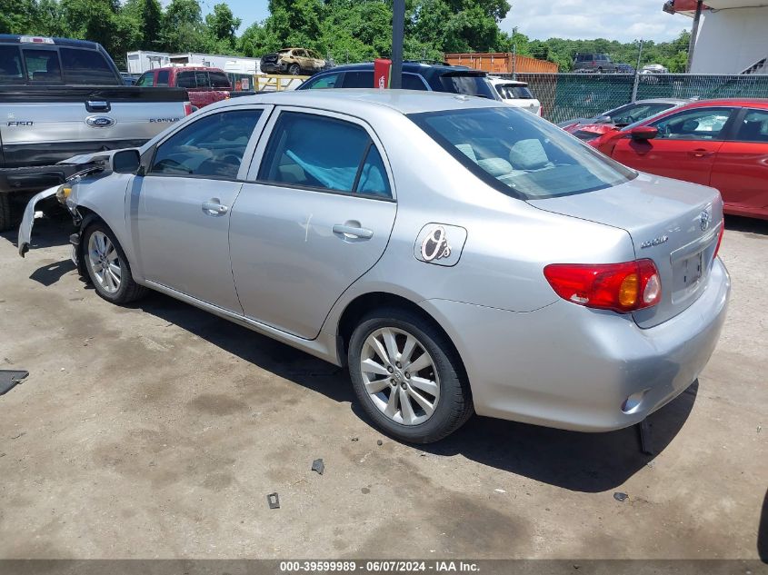 2010 Toyota Corolla Le VIN: 2T1BU4EE1AC310853 Lot: 39599989