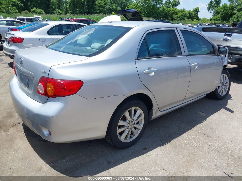 2010 Toyota Corolla Le VIN: 2T1BU4EE1AC310853 Lot: 39599989