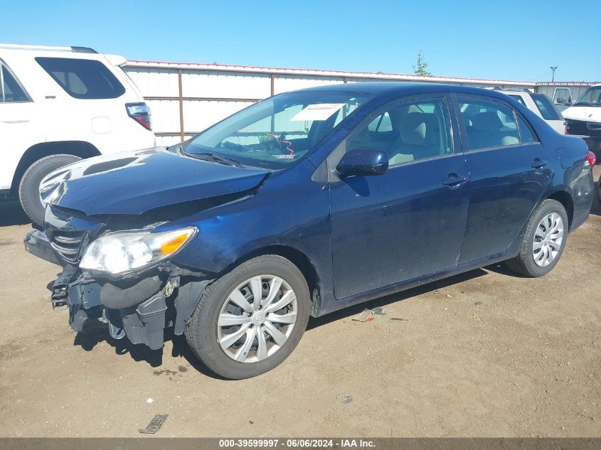 2013 Toyota Corolla Le VIN: 2T1BU4EEXDC100594 Lot: 39599997