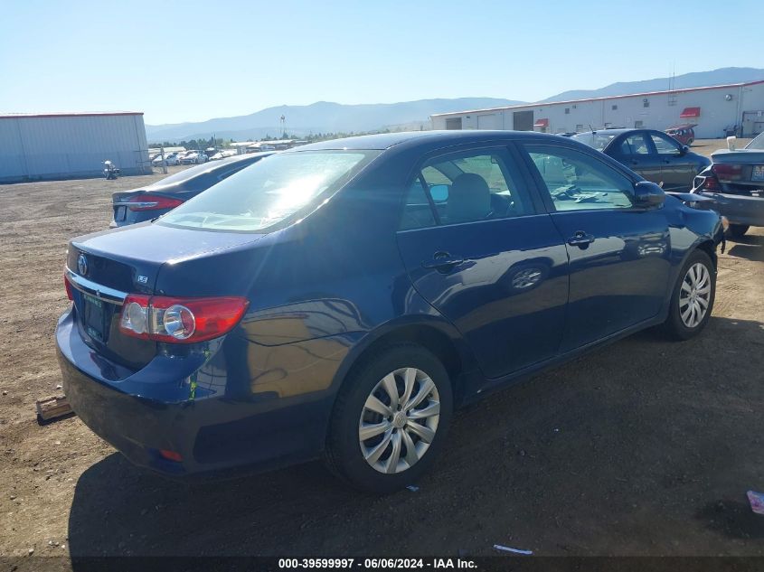 2013 Toyota Corolla Le VIN: 2T1BU4EEXDC100594 Lot: 39599997