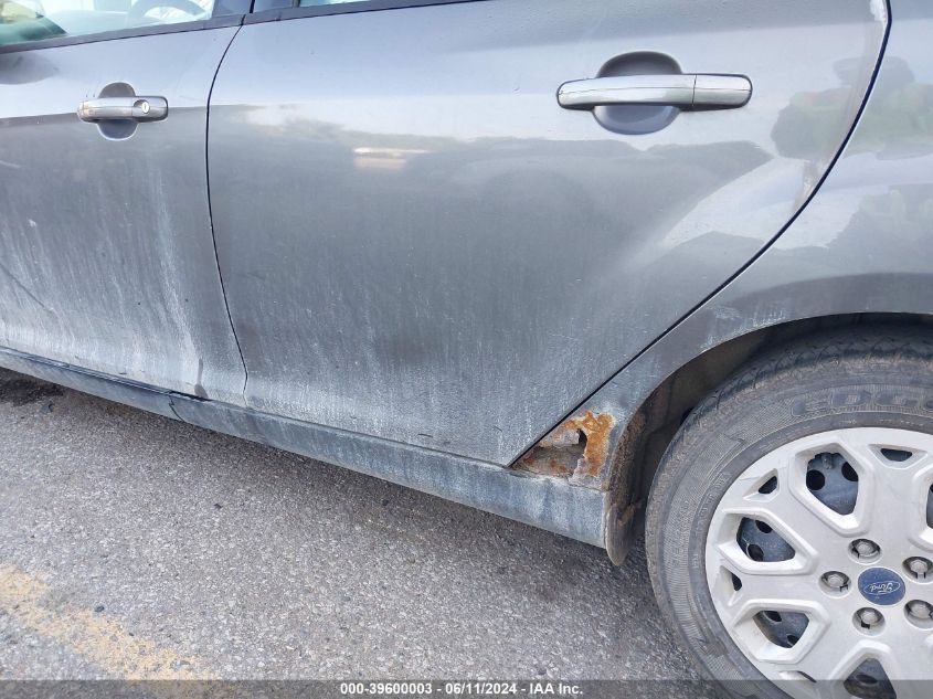 2012 Ford Focus Se VIN: 1FAHP3F22CL294177 Lot: 39600003