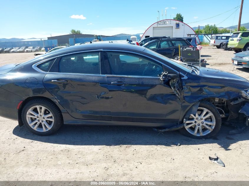 2016 Chrysler 200 Limited VIN: 1C3CCCAB1GN198062 Lot: 39600009