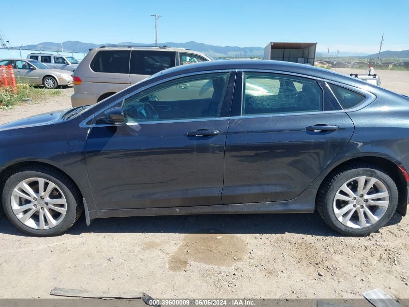 2016 Chrysler 200 Limited VIN: 1C3CCCAB1GN198062 Lot: 39600009