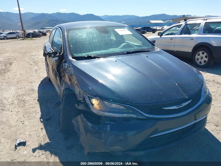 2016 Chrysler 200 Limited VIN: 1C3CCCAB1GN198062 Lot: 39600009