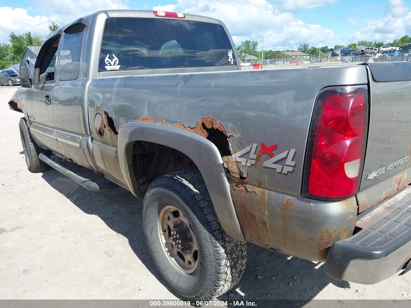 2006 Chevrolet Silverado 2500Hd Lt3 VIN: 1GCHK29U16E184018 Lot: 39600019