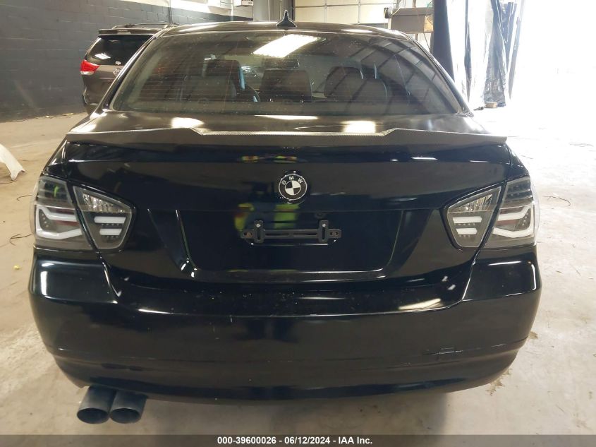 2008 BMW 328I VIN: WBAVC53588FZ85784 Lot: 39600026