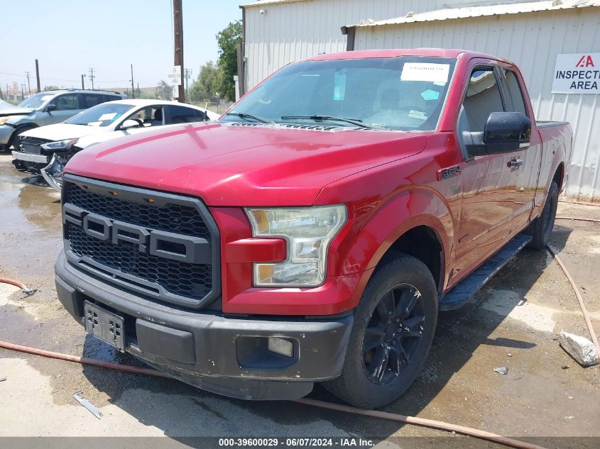 1FTEX1CP5FKE76807 2015 FORD F-150 - Image 2