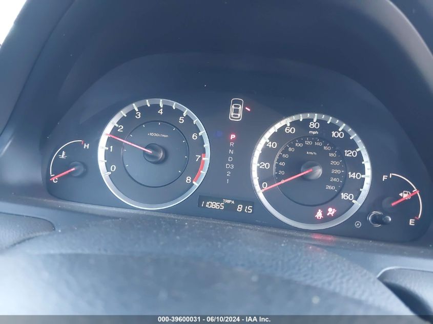 2009 Honda Accord 2.4 Lx-P VIN: 1HGCP26429A189676 Lot: 39600031