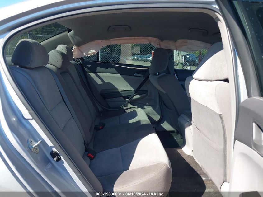 2009 Honda Accord 2.4 Lx-P VIN: 1HGCP26429A189676 Lot: 39600031